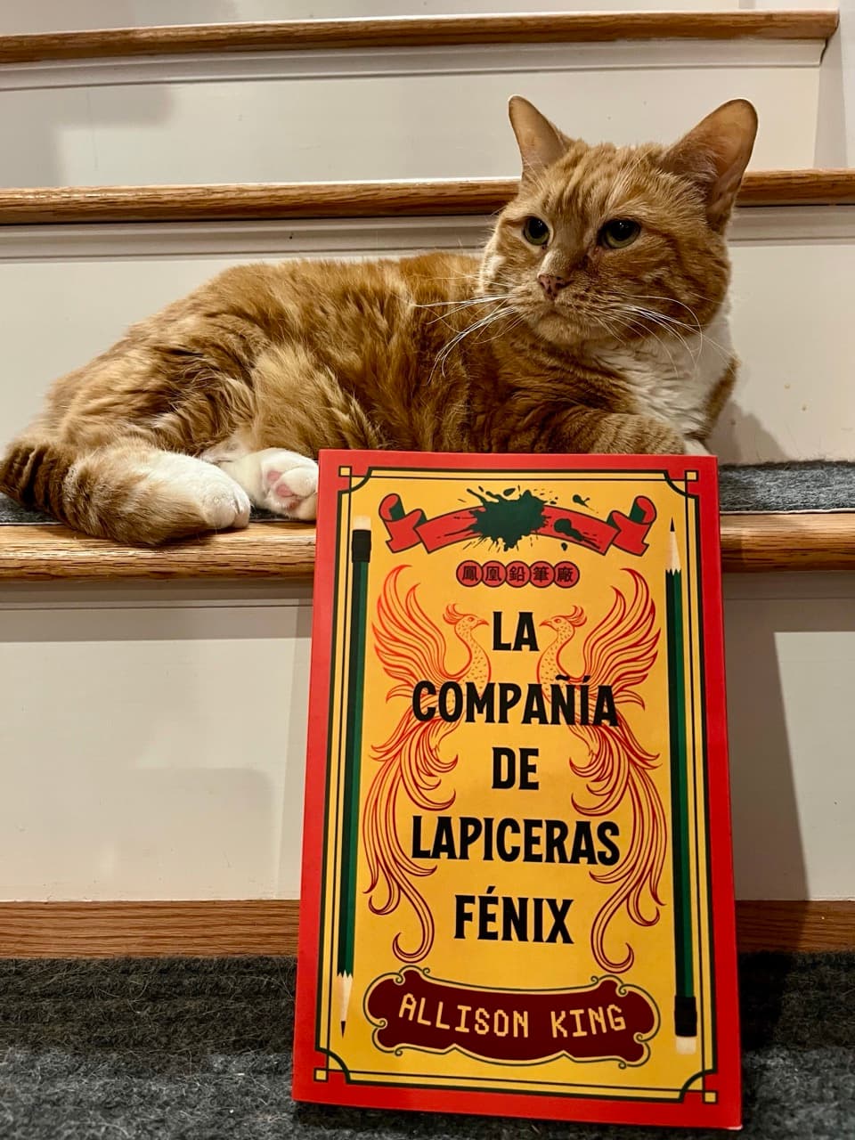 Peach with the Spanish edition of The Phoenix Pencil Company